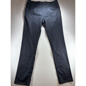 Travis Mathew Pants Mens 32X32 Black StraightLeg Open To Close Performance Golf